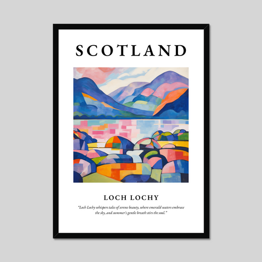 Poster of Loch Lochy, Scotland.