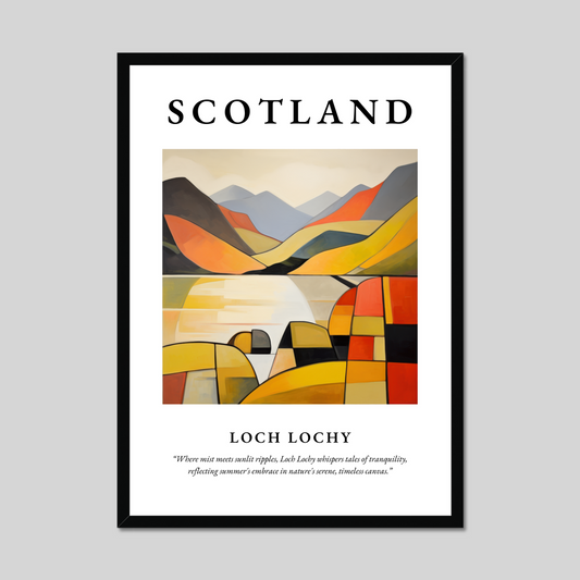 Poster of Loch Lochy, Scotland.
