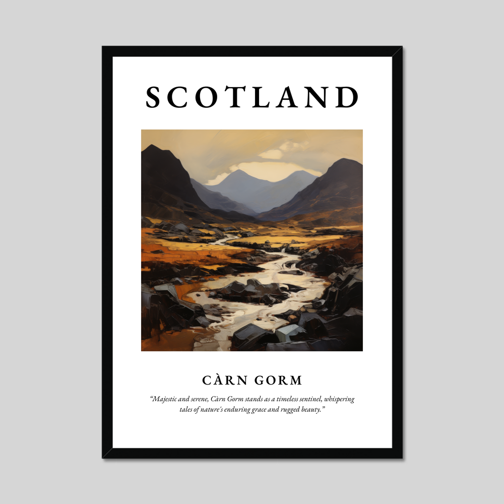 Poster of Càrn Gorm, Scotland.