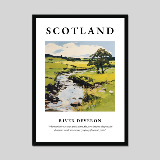 Poster of River Deveron, Scotland.