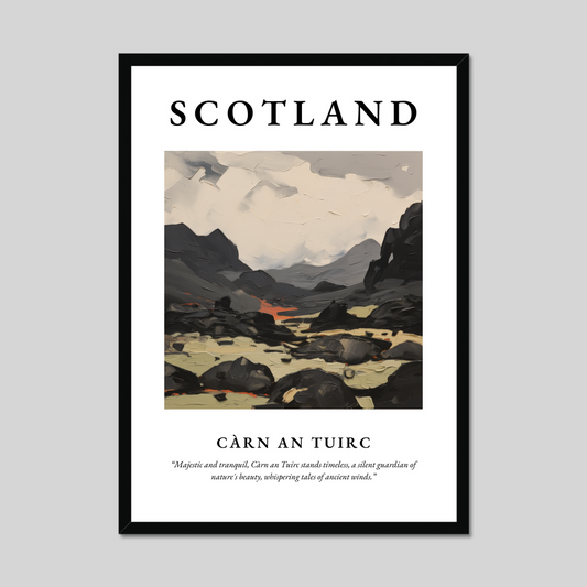 Poster of Càrn an Tuirc, Scotland.
