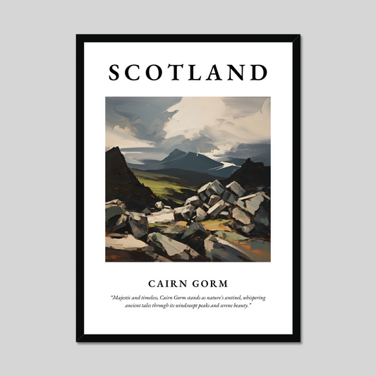 Poster of Cairn Gorm, Scotland.