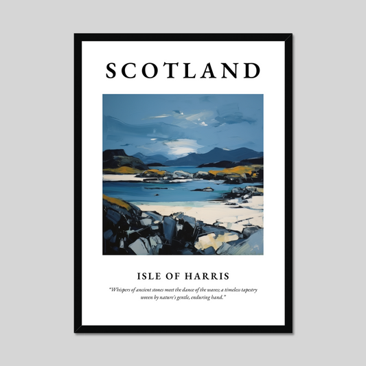 Poster of Isle of Harris, Scotland.