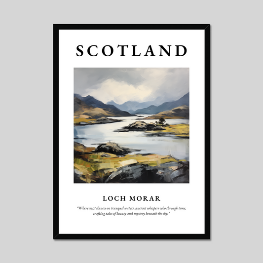 Poster of Loch Morar, Scotland.