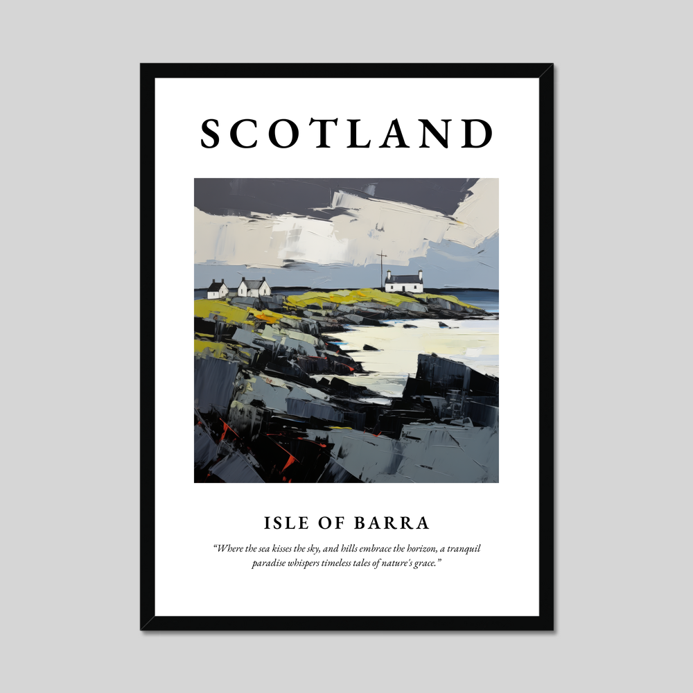 Poster of Isle of Barra, Scotland.