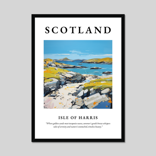 Poster of Isle of Harris, Scotland.