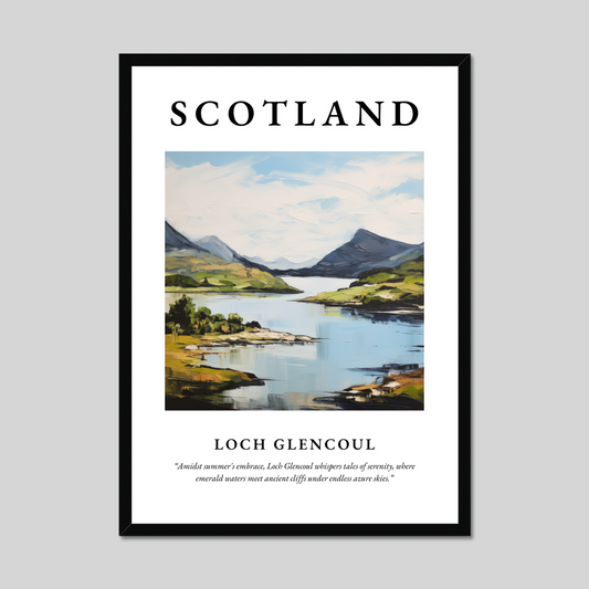 Poster of Loch Glencoul, Scotland.