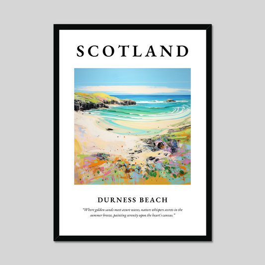 Poster of Durness Beach, Scotland.