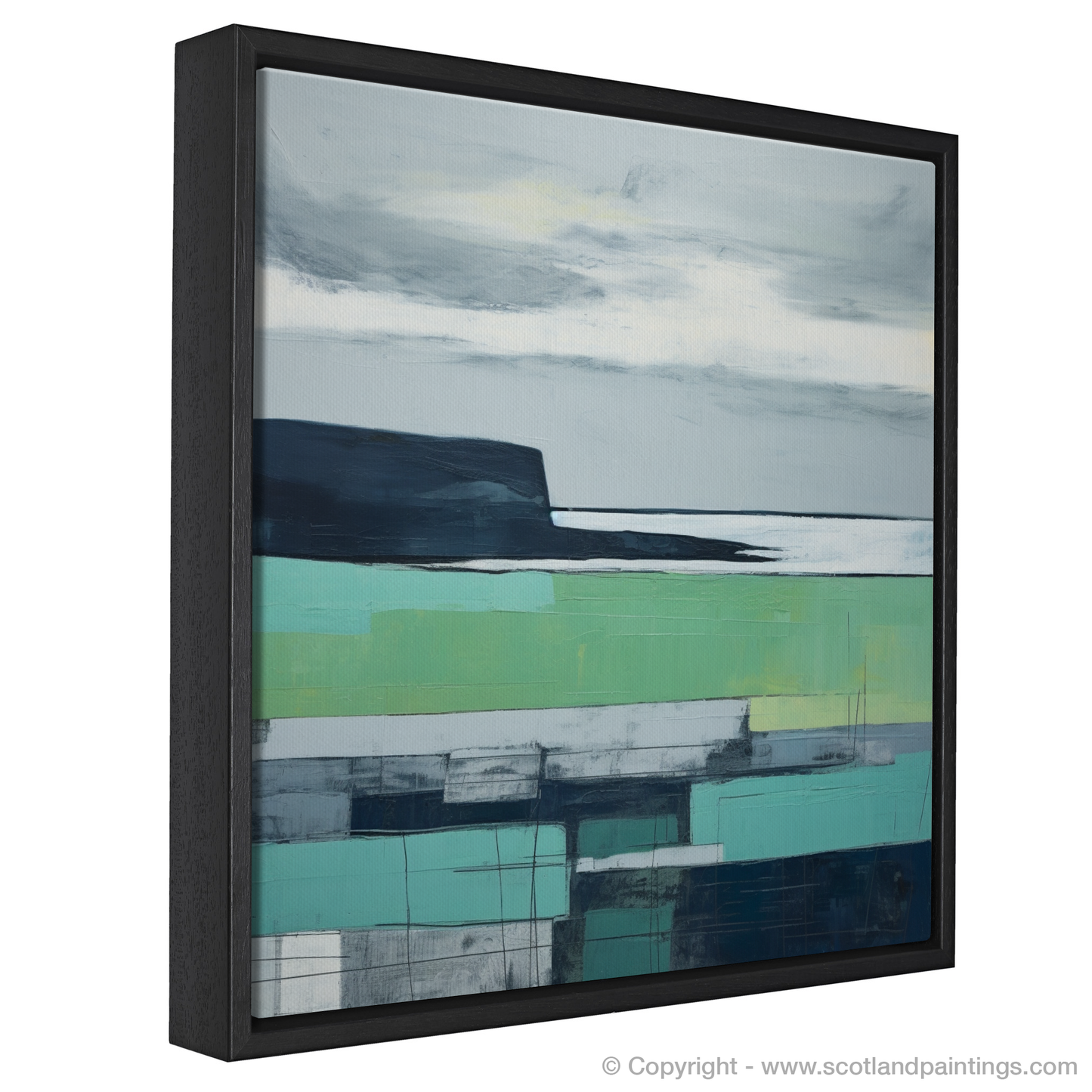 Storm over Achmelvich: A Minimalist Tribute to Scottish Coastal Majesty