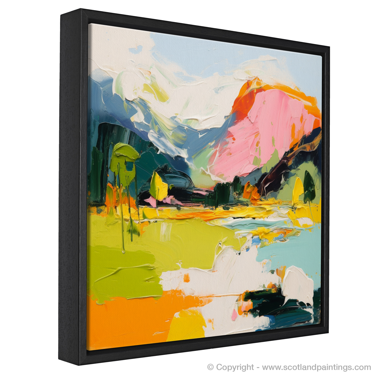 Highland Rhapsody: An Abstract Ode to Glen Affric