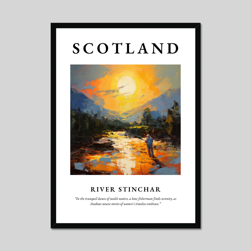Poster of River Stinchar, Scotland.