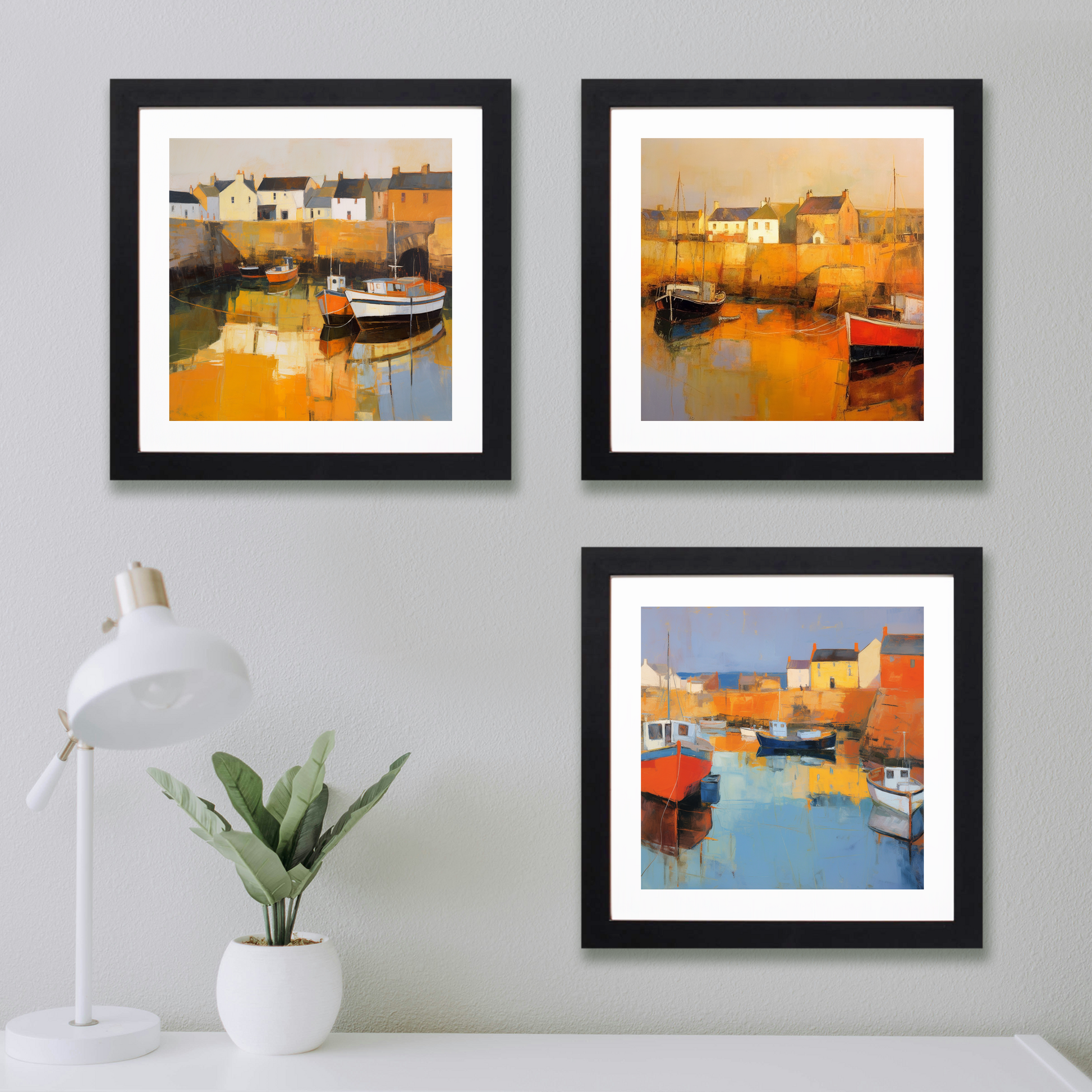 Main product image of Portsoy Harbour at golden hour