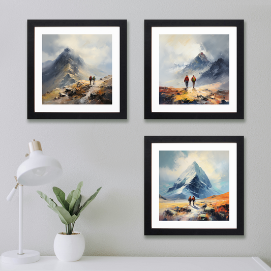 Main product image of Hikers at Buachaille summit in Glencoe