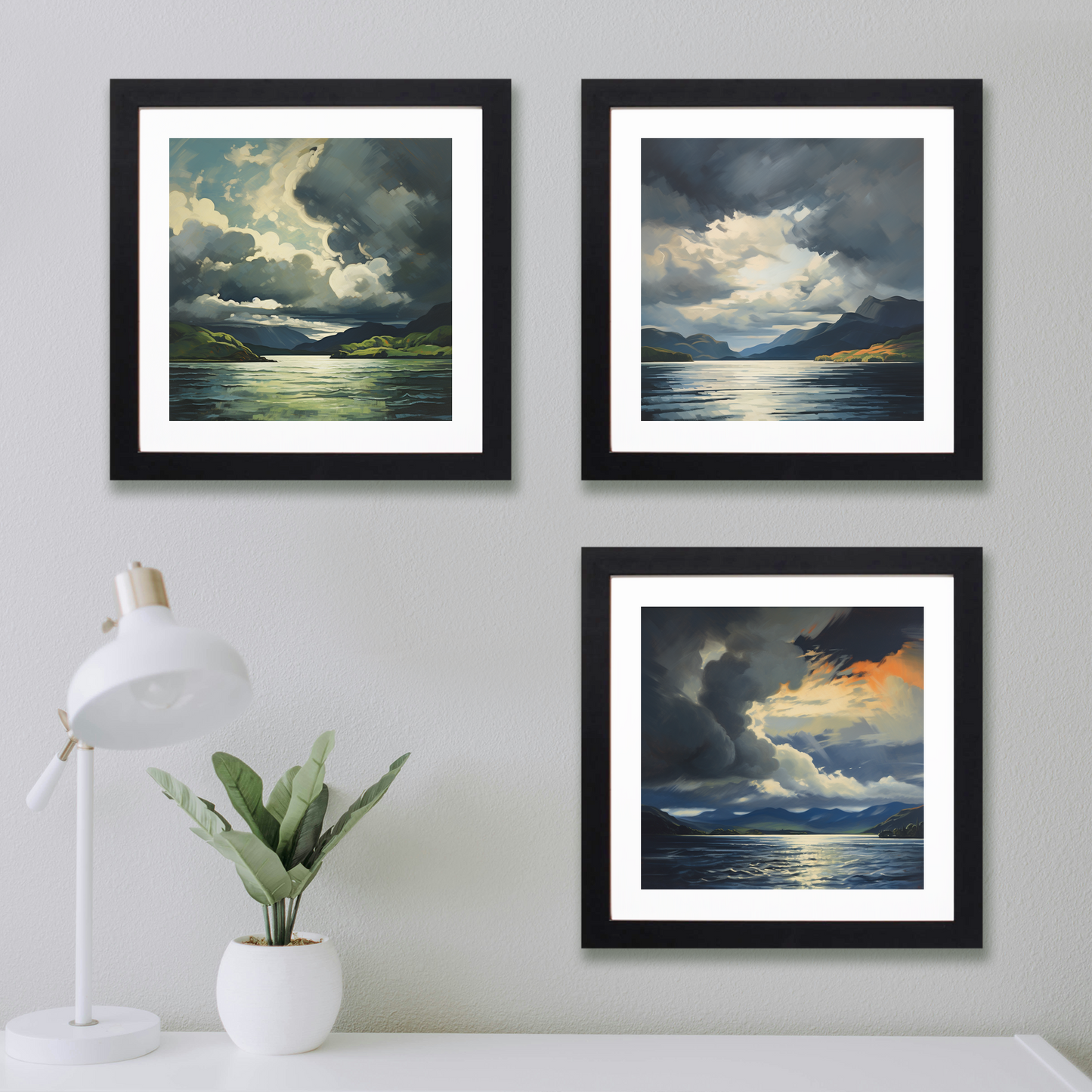 Main product image of Storm clouds above Loch Lomond