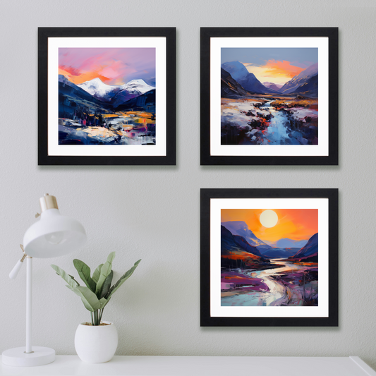 Main product image of Soft twilight on slopes in Glencoe