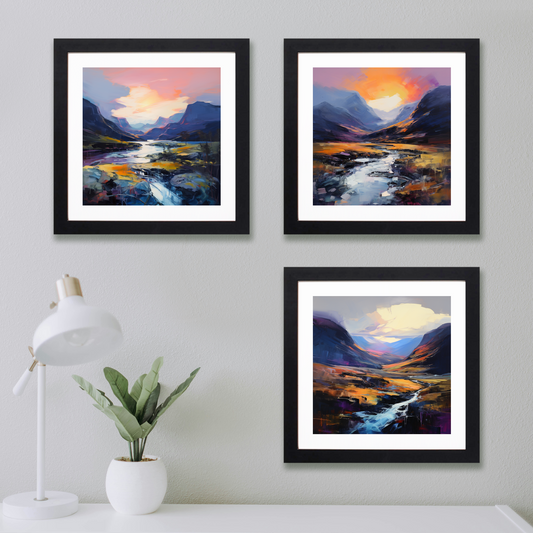 Main product image of Soft twilight on slopes in Glencoe