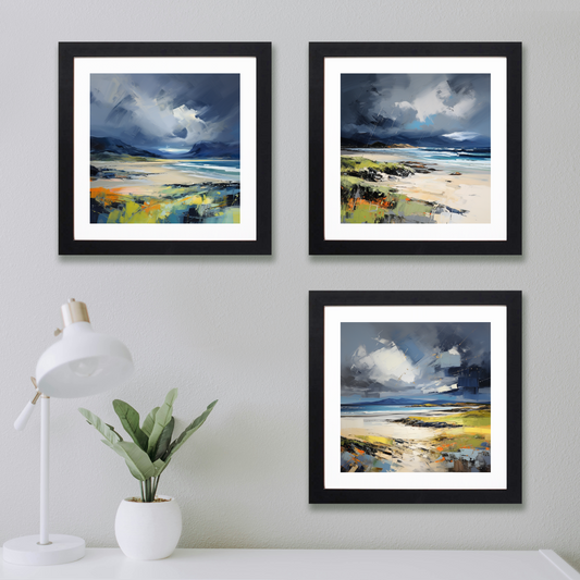 Main product image of Scarista Beach with a stormy sky