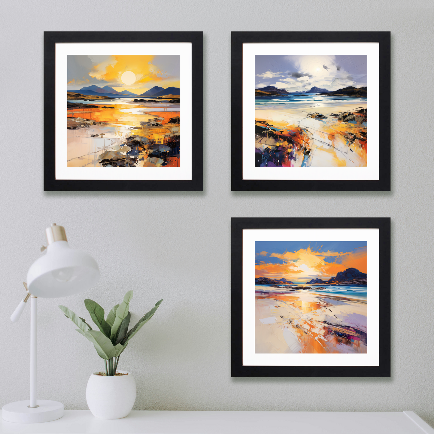 Main product image of Mellon Udrigle Beach at golden hour