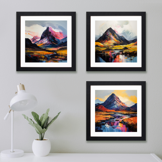 Main product image of Silhouetted peaks in Glencoe