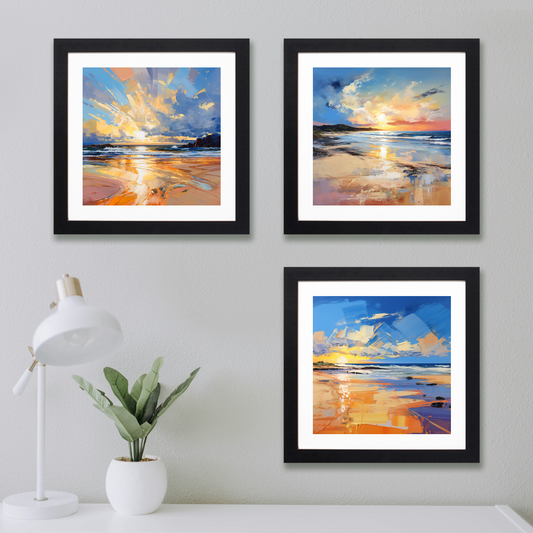 Main product image of Balmedie Beach at golden hour