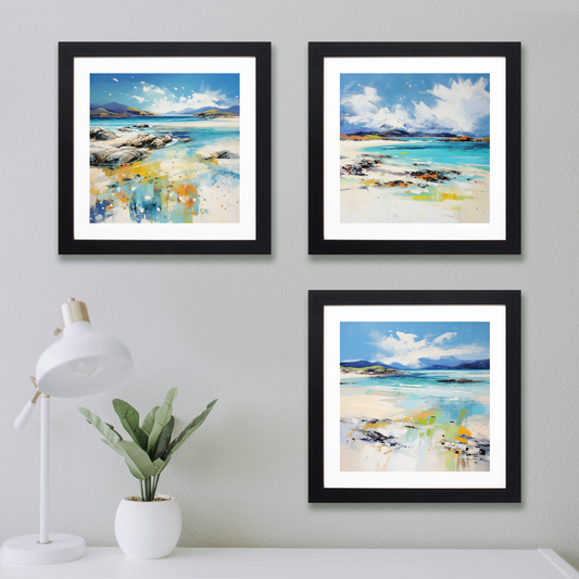 Main product image of Seilebost Beach, Isle of Harris in summer