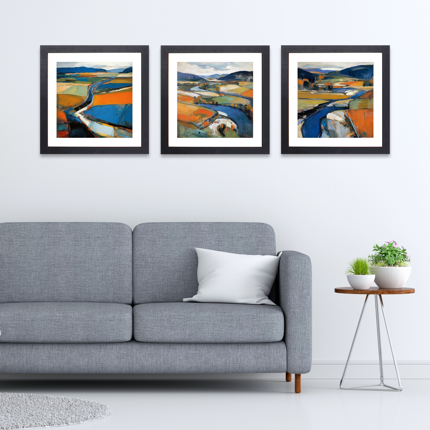 Black frame variant of River Spey, Highlands