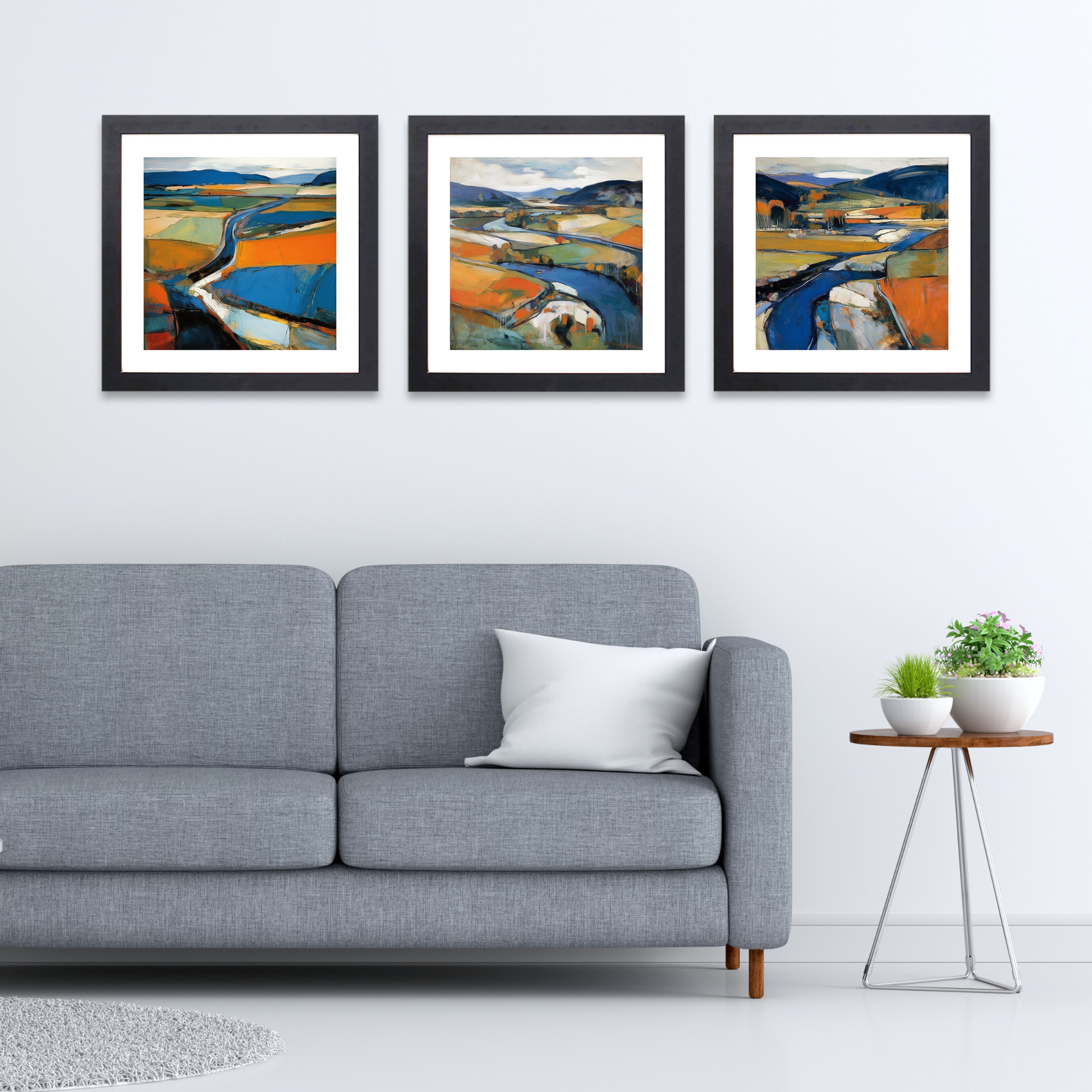 Black frame variant of River Spey, Highlands