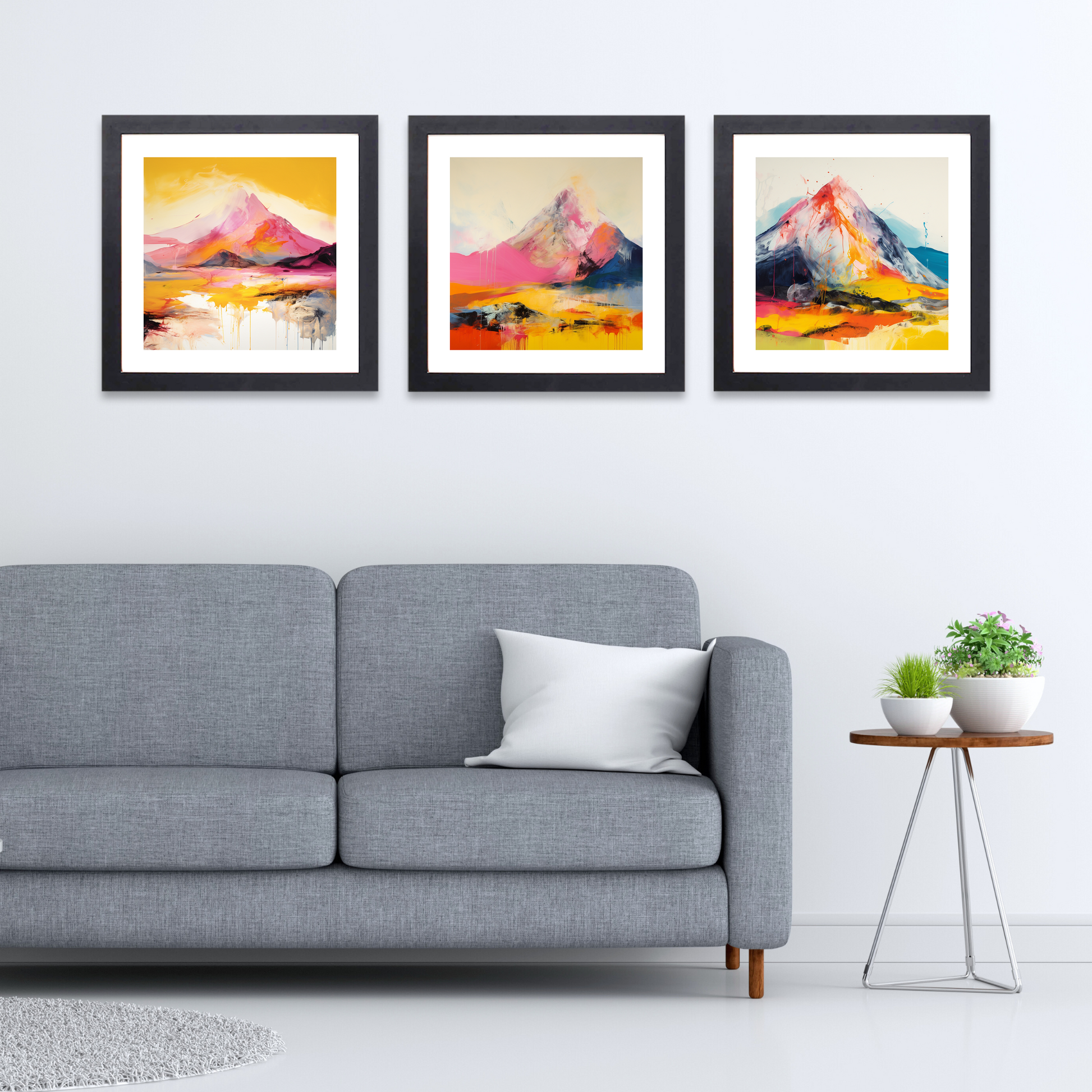 Black frame variant of Stob Dearg (Buachaille Etive Mòr)