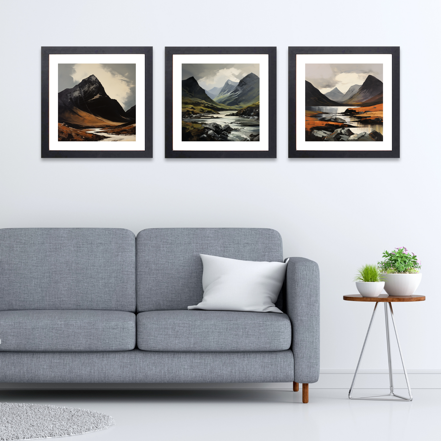 Black frame variant of Liathach, Wester Ross