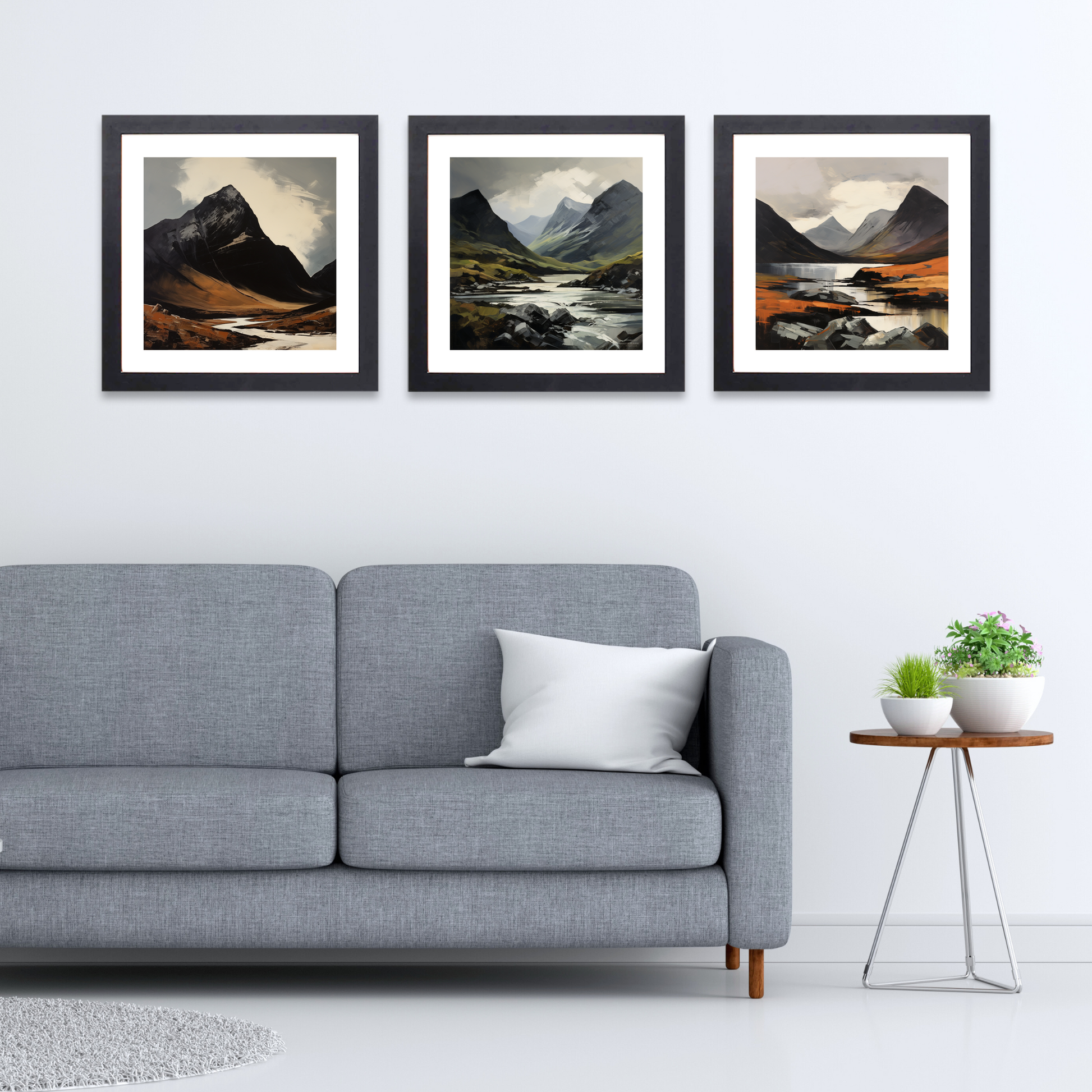 Black frame variant of Liathach, Wester Ross