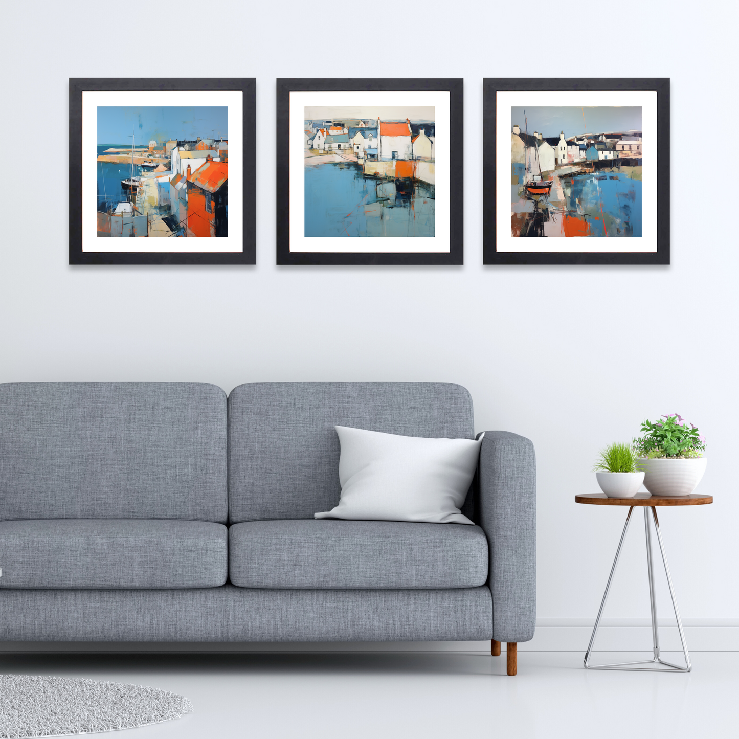 Black frame variant of Anstruther, Fife