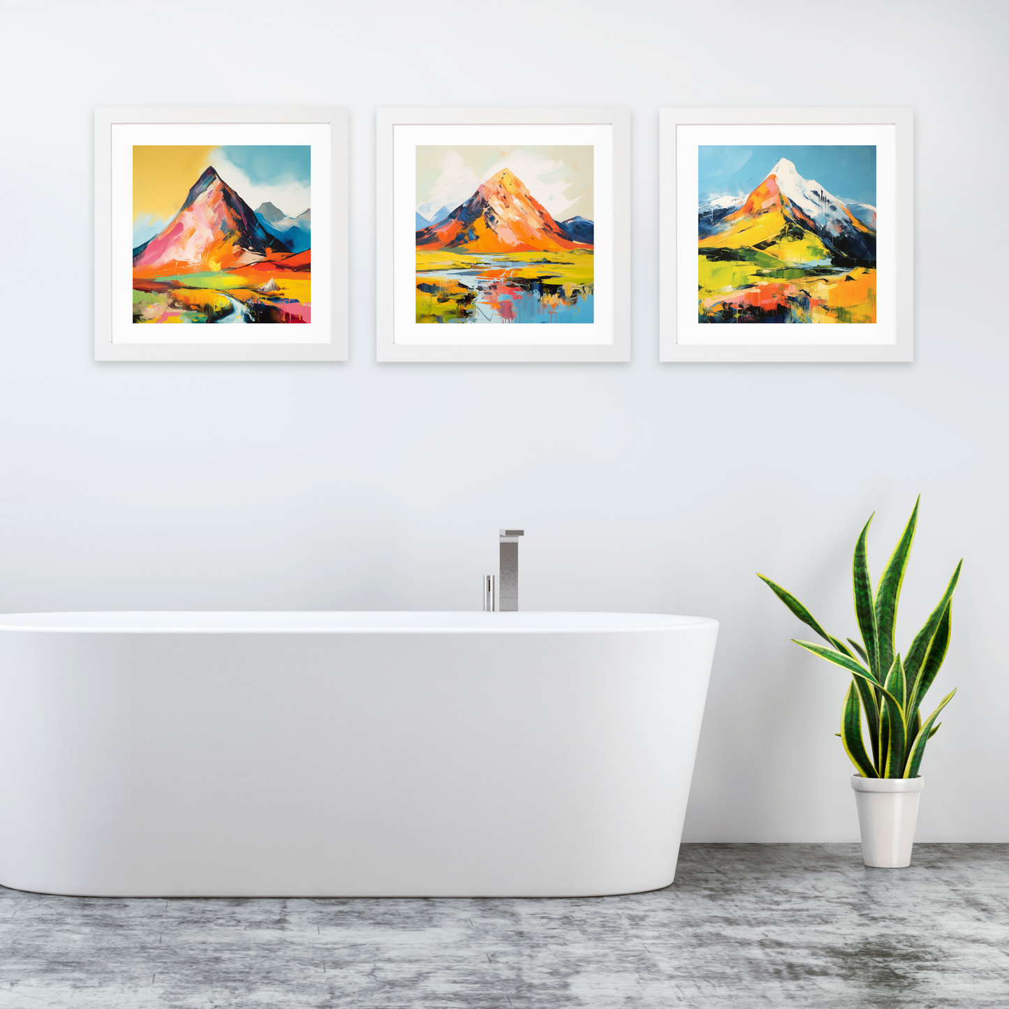 White frame variant of Stob Dearg (Buachaille Etive Mòr)