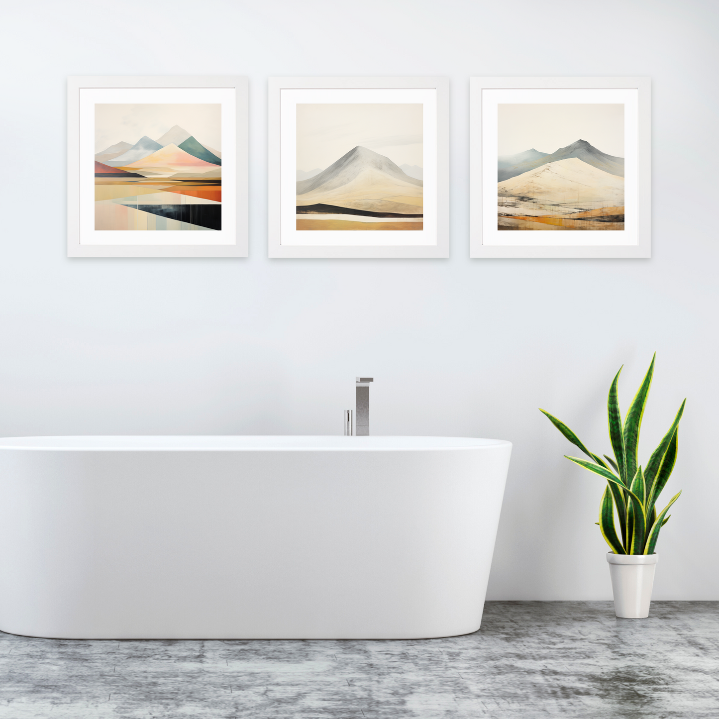 White frame variant of Ben Lawers