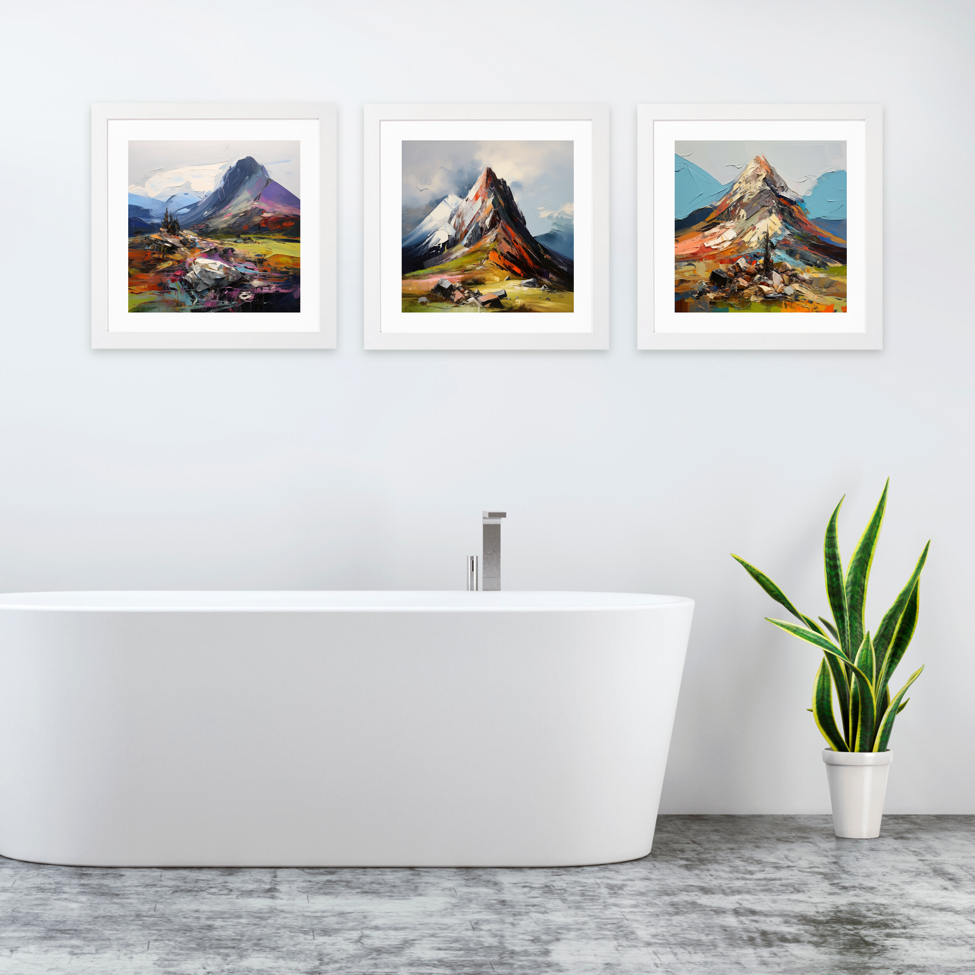 White frame variant of Cairn Gorm, Highlands