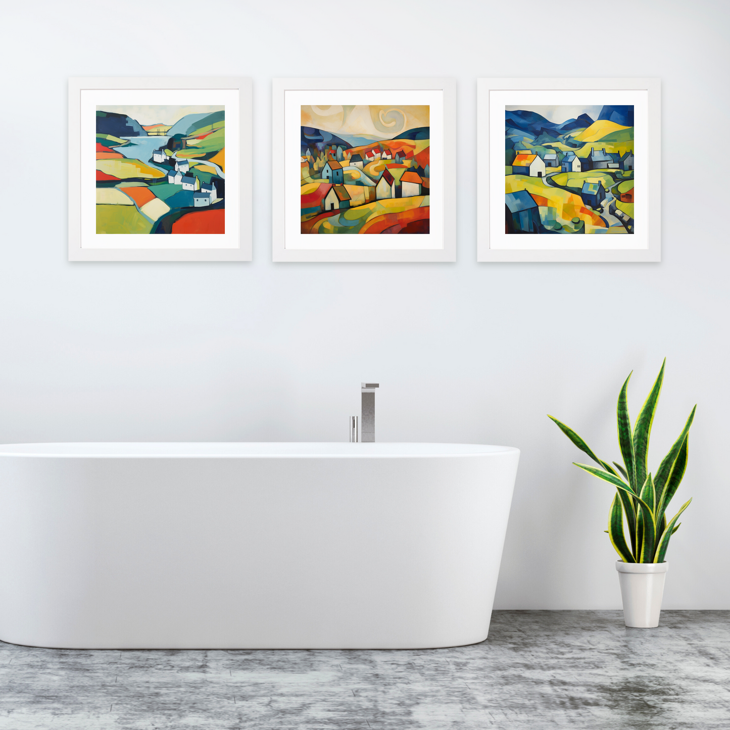 White frame variant of Glenmore, Highlands