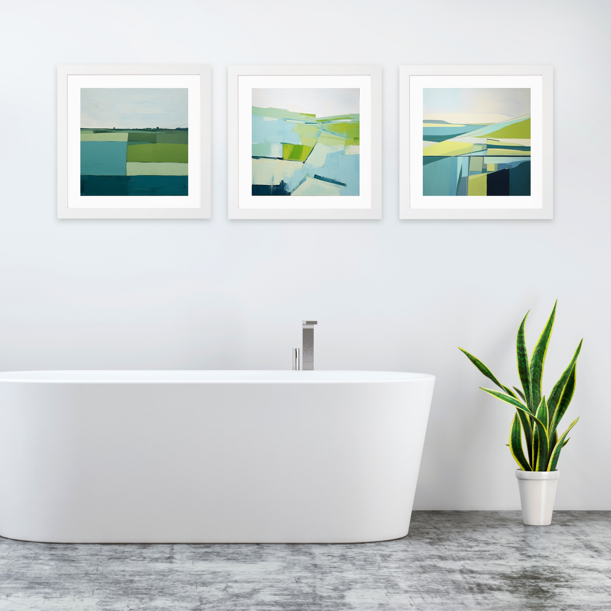 White frame variant of Glenlivet, Moray in summer