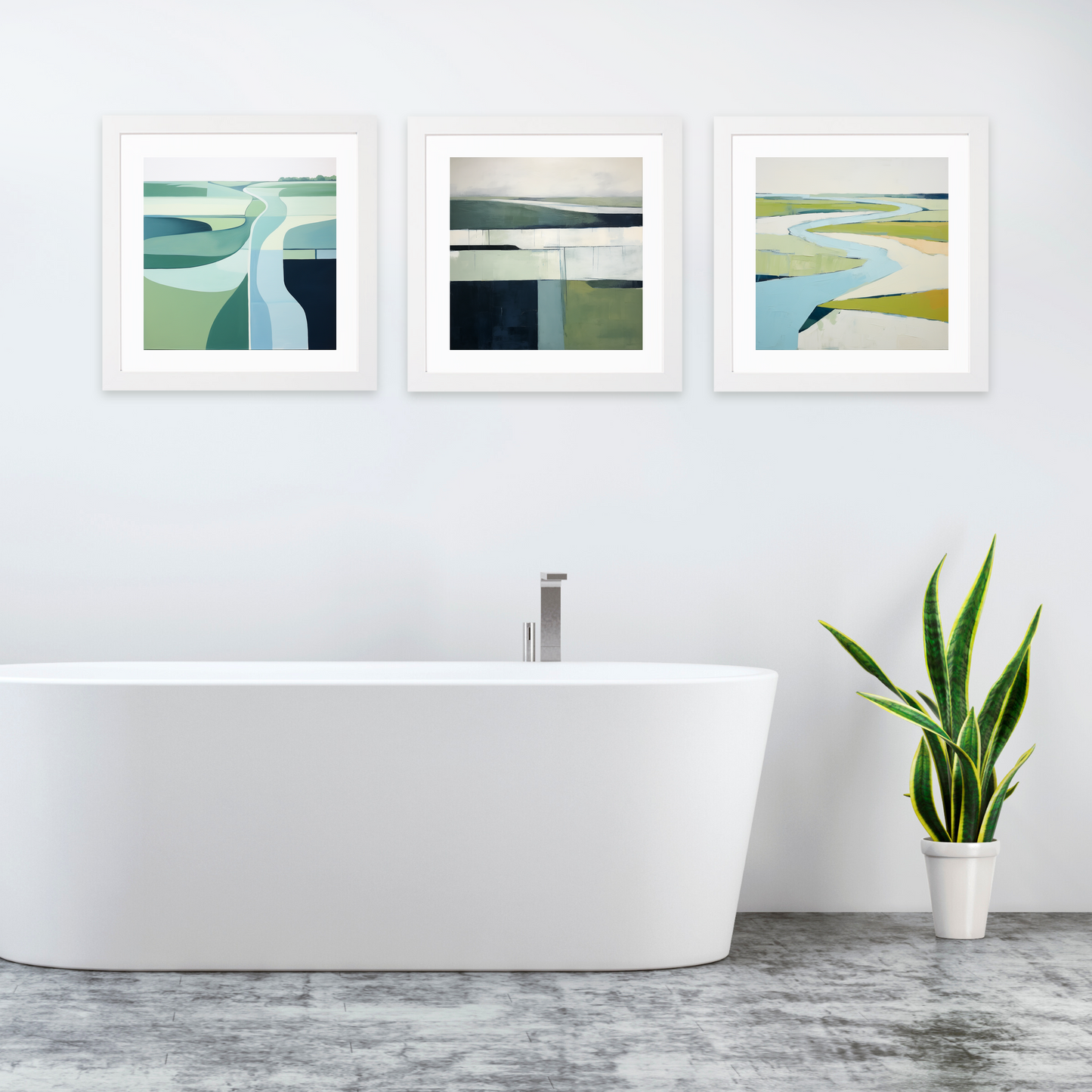 White frame variant of River Lossie, Moray