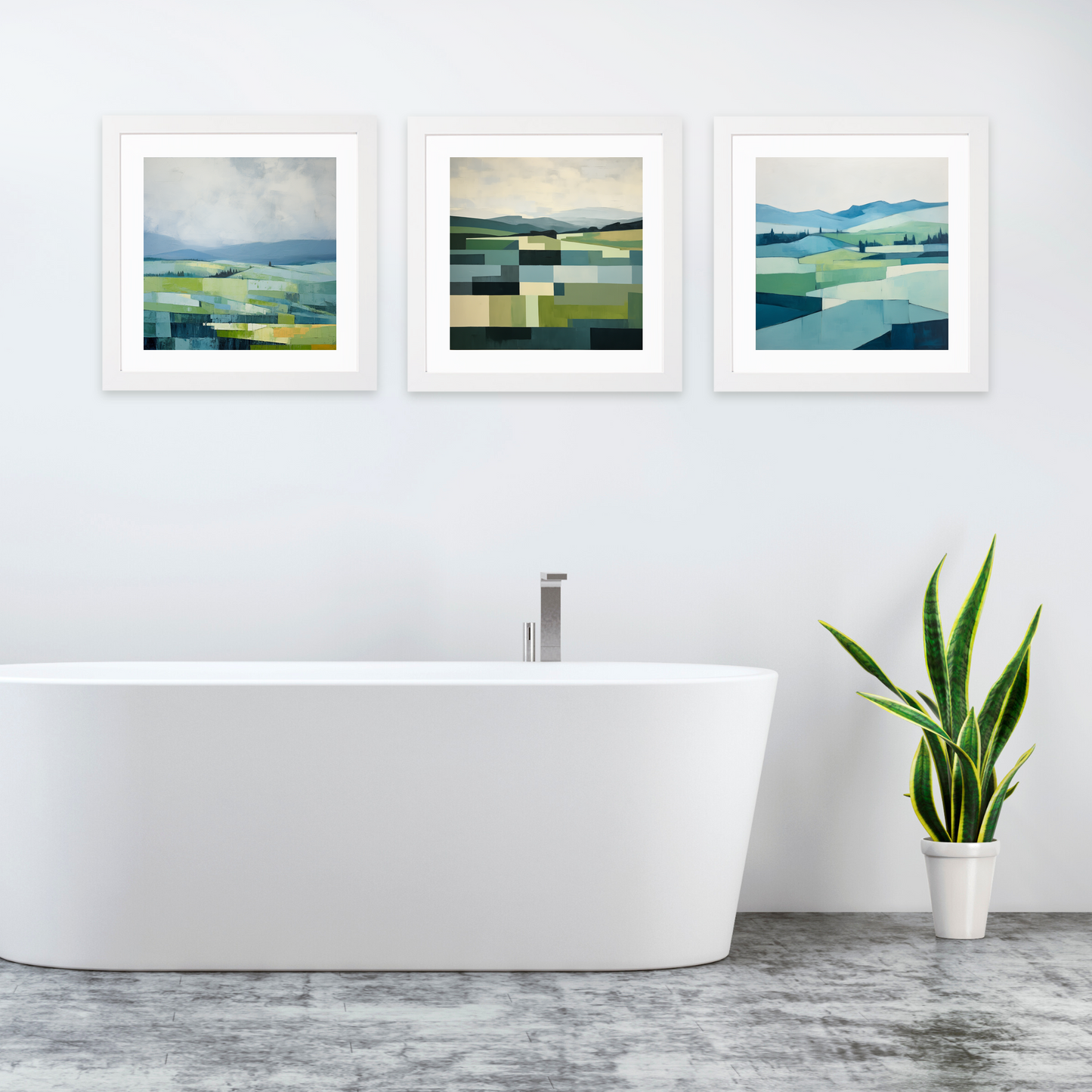 White frame variant of Glen Tanar, Aberdeenshire in summer