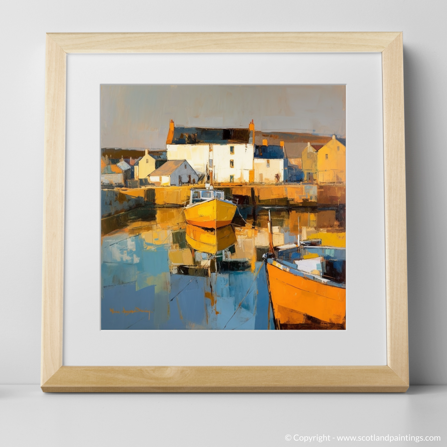 Golden Hour Serenity at Portnahaven Harbour