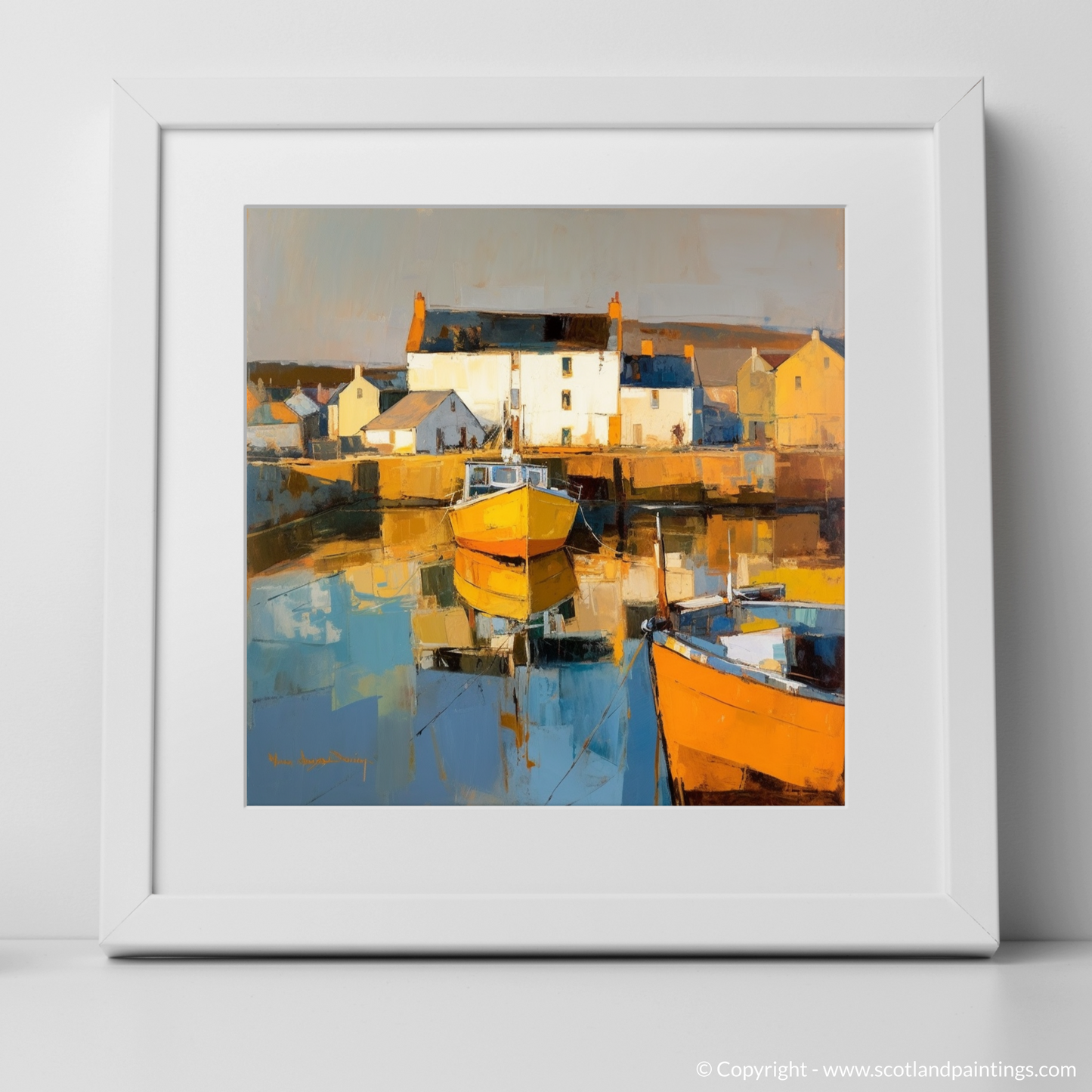 Golden Hour Serenity at Portnahaven Harbour