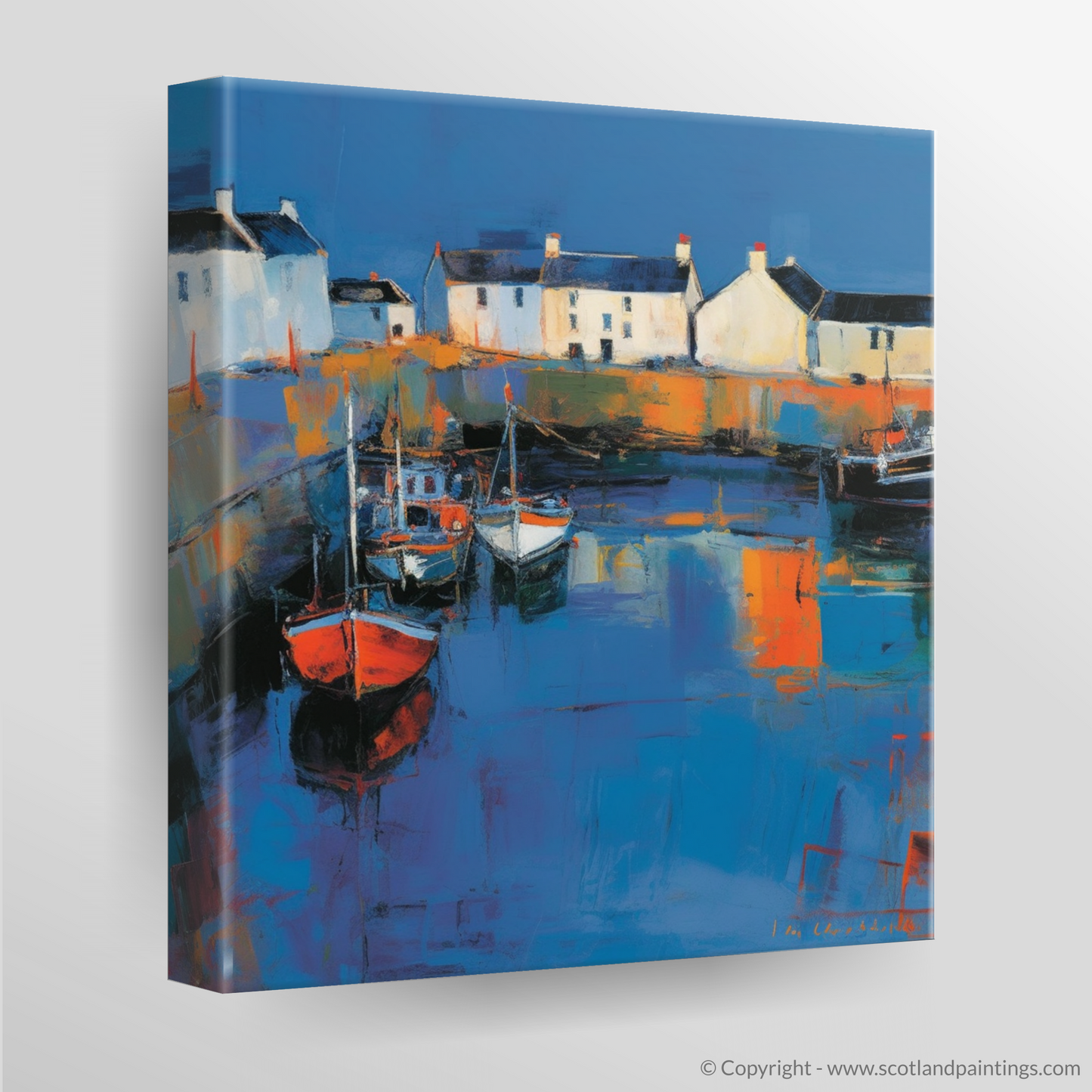 Dusk Enchantment at Portnahaven Harbour