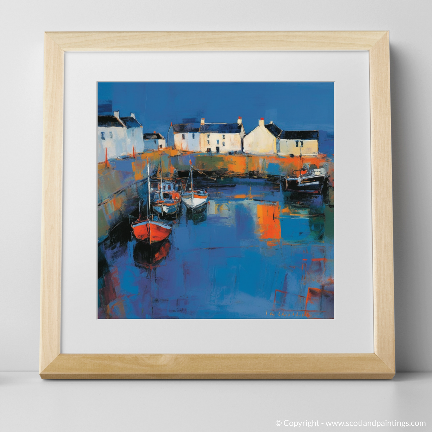 Dusk Enchantment at Portnahaven Harbour