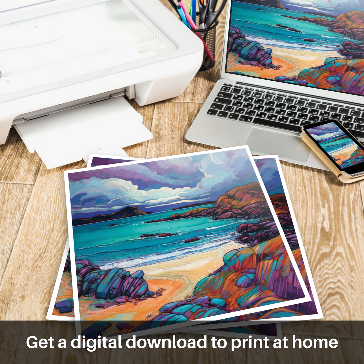 Stormy Elegance of Achmelvich Bay