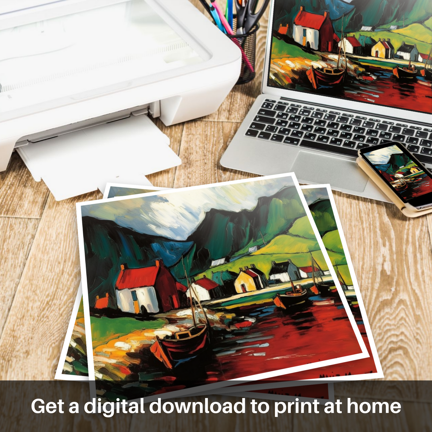 Fauvist Frenzy at Ardtun Bay