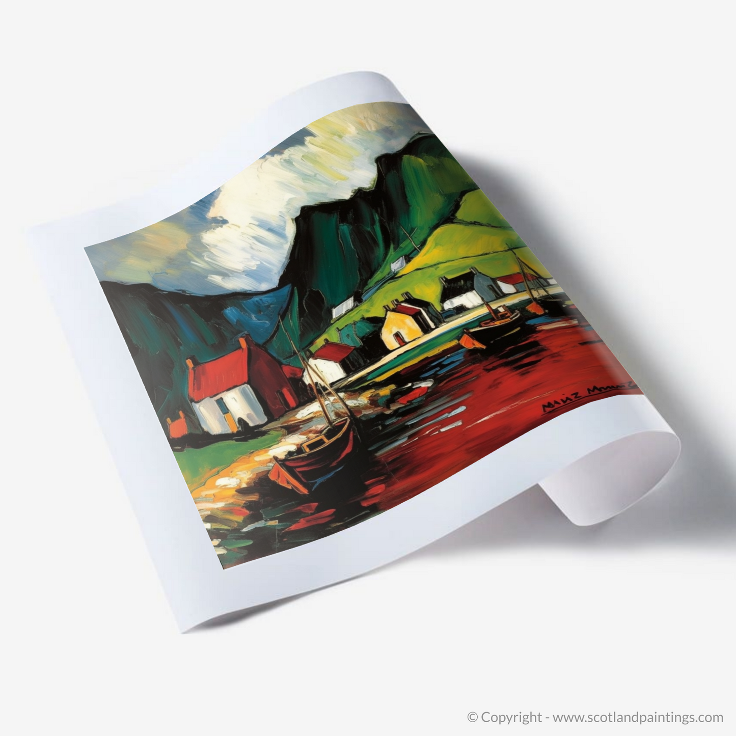 Fauvist Frenzy at Ardtun Bay