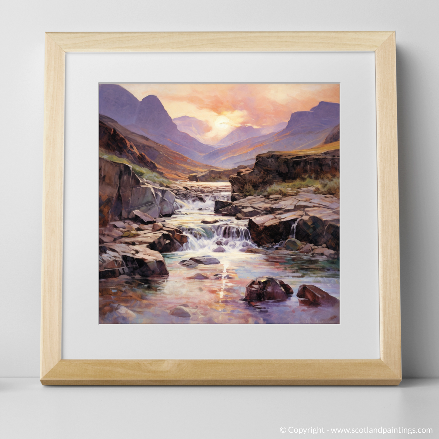 Twilight Serenade at the Isle of Skye's Fairy Pools