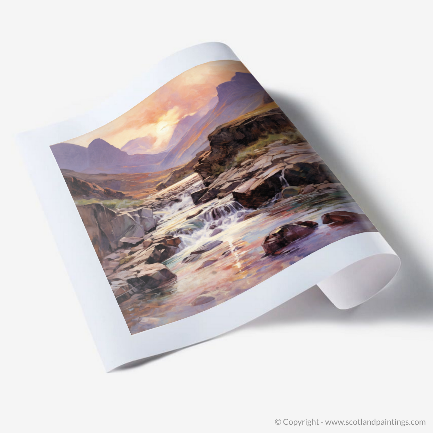 Twilight Serenade at the Isle of Skye's Fairy Pools