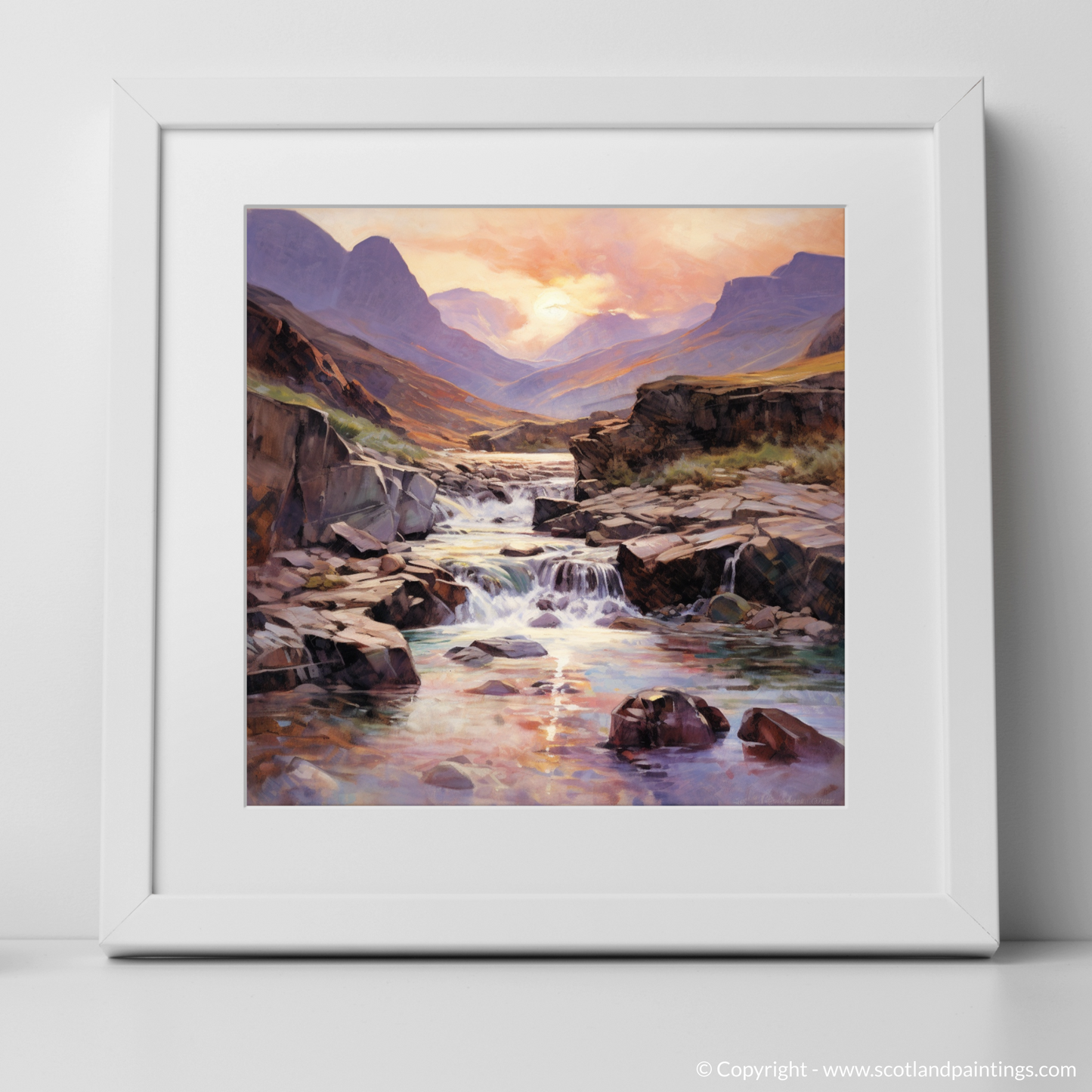Twilight Serenade at the Isle of Skye's Fairy Pools