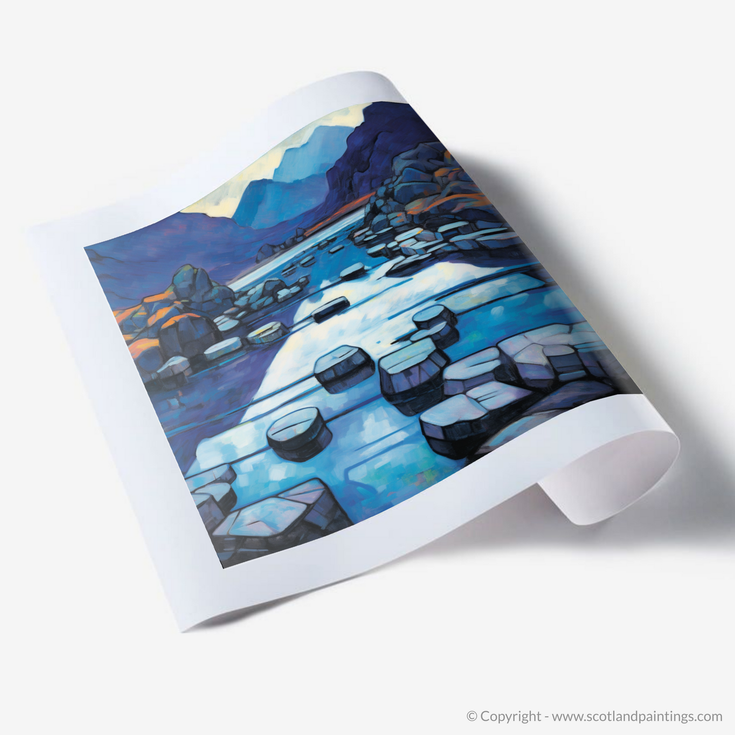 Isle of Skye Fairy Pools at Dusk: An Abstract Reverie