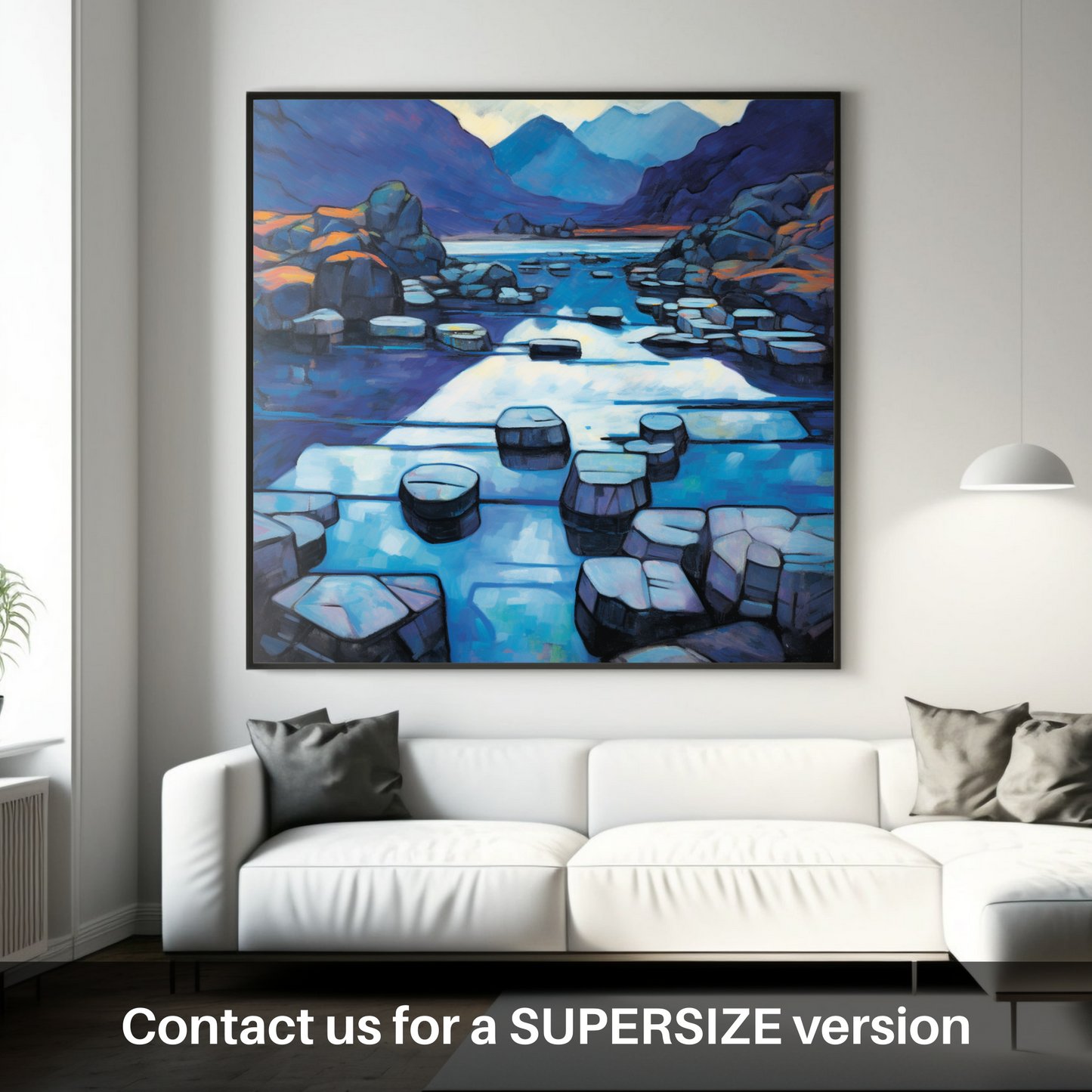 Isle of Skye Fairy Pools at Dusk: An Abstract Reverie